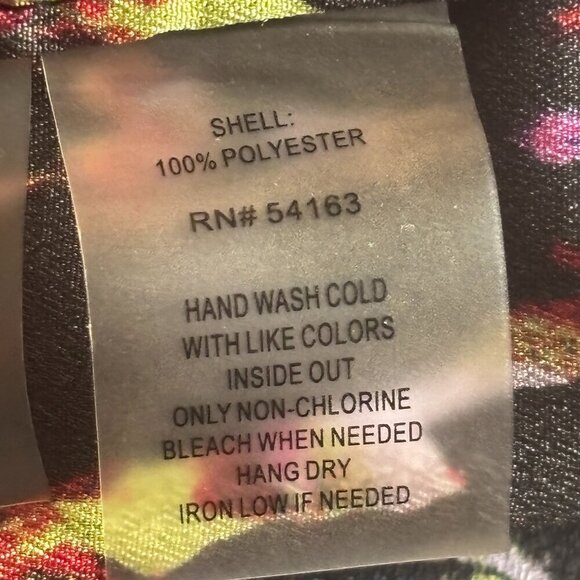 Free People Gauzy Plaid Lace-Up Button Down Shirt Size Large - Picture 11 of 12